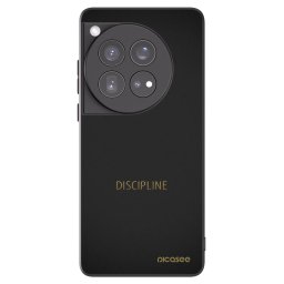 Fekete szilikon tok az alábbi mobiltelefonokra OnePlus 12 5G - Discipline