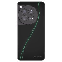 Fekete szilikon tok az alábbi mobiltelefonokra OnePlus 12 5G - Be Different