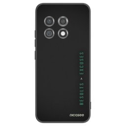 Fekete szilikon tok az alábbi mobiltelefonokra OnePlus 11 5G - Results x Excuses