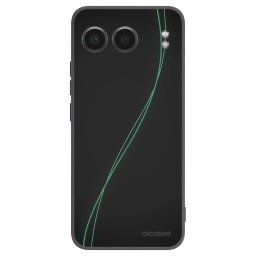 Fekete szilikon tok az alábbi mobiltelefonokra OnePlus Nord 4 - Be Different