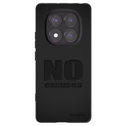 Fekete szilikon tok az alábbi mobiltelefonokra Xiaomi Redmi Note 14 Pro 5G - No Excuses