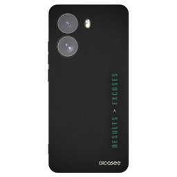 Fekete szilikon tok az alábbi mobiltelefonokra Xiaomi Poco X7 - Results x Excuses