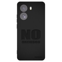 Fekete szilikon tok az alábbi mobiltelefonokra Xiaomi Poco X7 - No Excuses