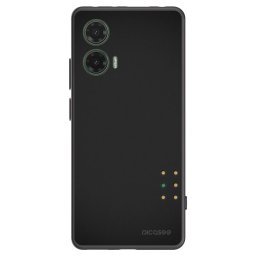 Fekete szilikon tok az alábbi mobiltelefonokra Motorola Moto G35 5G - Pulse