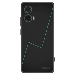 Fekete szilikon tok az alábbi mobiltelefonokra Motorola Moto G35 5G - Consistency