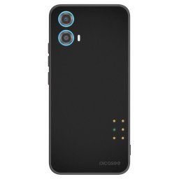 Fekete szilikon tok az alábbi mobiltelefonokra Motorola Moto G34 5G - Pulse