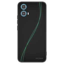 Fekete szilikon tok az alábbi mobiltelefonokra Motorola Moto G34 5G - Be Different