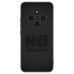 Fekete szilikon tok az alábbi mobiltelefonokra Xiaomi Poco C75 - No Excuses