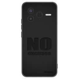 Fekete szilikon tok az alábbi mobiltelefonokra Xiaomi Poco F7 Pro 5G - No Excuses
