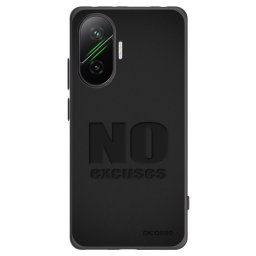 Fekete szilikon tok az alábbi mobiltelefonokra Xiaomi Poco F7 5G - No Excuses