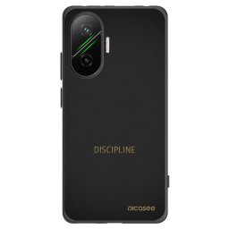 Fekete szilikon tok az alábbi mobiltelefonokra Xiaomi Poco F7 5G - Discipline