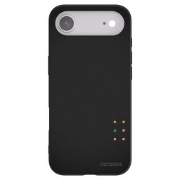 Fekete szilikon tok az alábbi mobiltelefonokra Apple iPhone Air - Pulse