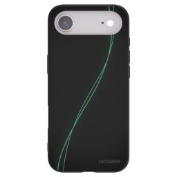 Fekete szilikon tok az alábbi mobiltelefonokra Apple iPhone Air - Be Different