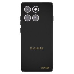 Fekete szilikon tok az alábbi mobiltelefonokra Motorola Edge 60 Pro - Discipline