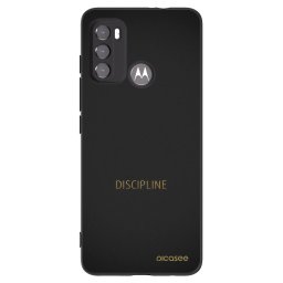 Fekete szilikon tok az alábbi mobiltelefonokra Motorola Edge 60 5G - Discipline