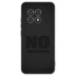 Fekete szilikon tok az alábbi mobiltelefonokra OnePlus 13R 5G - No Excuses