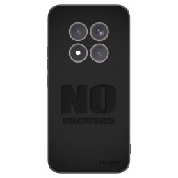 Fekete szilikon tok az alábbi mobiltelefonokra Xiaomi Redmi Note 15 Pro+ - No Excuses
