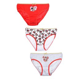 Disney Minnie Faces gyerek fehérnemű, bugyi 3 darab/csomag 5 - 6 év / 110 - 116 cm