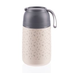 Zopa 620 ml-es ételtermosz szilikon tartóval, virágok Flowers