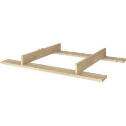 Faktum Loop White&Oak Toldalék komódhoz - fehér