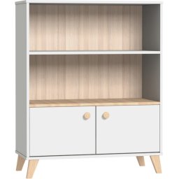 Faktum Colette Fehér széles nyitott tároló (2 doboz) - fehér