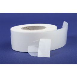 Etikett címke, 40mm, körcímke tekercses, PP 1000 db/tekercs átlátszó
