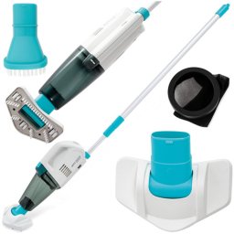 INTEX 28626 vezeték nélküli medence porszívó, 5.49m-ig, 50 perc üzemidő