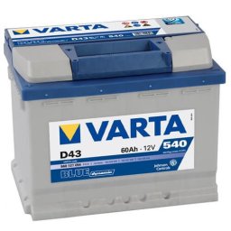 Varta Blue Dinamic 12V 60Ah 540A 560127 autó akkumulátor bal+