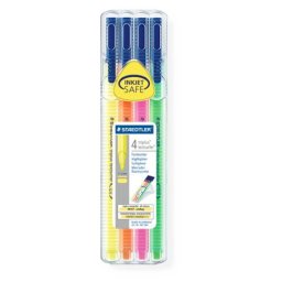 STAEDTLER Szövegkiemelő készlet, 1-4 mm, STAEDTLER "Triplus 362", 4 különböző szín
