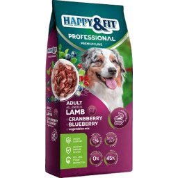 Happy&Fit Professional Adult Lamb, Cranberries, Blueberries 19kg