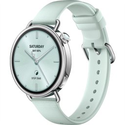 XIAOMI BHR080CGL S4 Okosóra flourgumi szíjjal, 41mm, Világoszöld