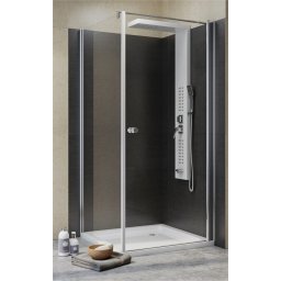 Sanimix Zuhanykabin viztiszta Ăźveggel tĂĄlca nĂŠlkĂźl 90x90x190 / 22.261-90/2