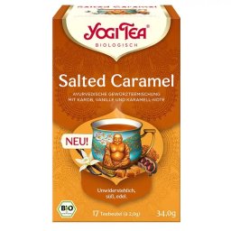 YOGI TEA BIO Sós karamell tea 17x2 g
