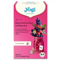 YOGI TEA BIO Erdei gyümölcsös jeges tea 16x1,8 g