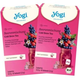 YOGI TEA BIO Erdei gyümölcsös jeges tea DUO 32x1,8 g