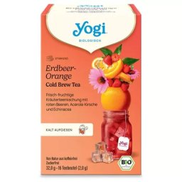YOGI TEA BIO Epres-narancsos jeges tea 16x1,8 g