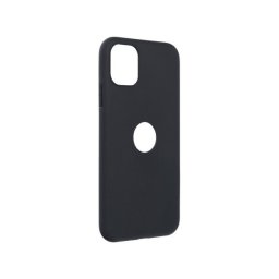 Forcell Soft szilikon hátlap tok Apple iPhone 11, fekete