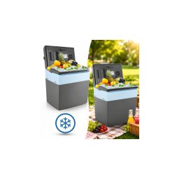Dual hordozható hűtőláda 25L 12V/230V, hűtő és melegítő funkció, autóba-otthonra