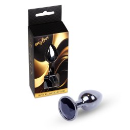 Metal Anl plug Hthet, Melegthet 7 cm fekete