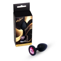 Mylove Toys Anl plug Szilikon, kzepes mret fekete