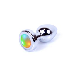 MyLove Toys Anl plug Led fnyes pulzl 7 cm ezst