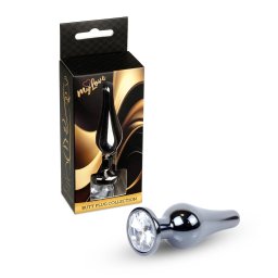 MyLove Toys Anl plug Anatmis, kszeres 9,5 cm ezstszn