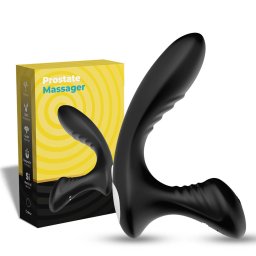 Prostafeeling prosztata stimultor rezg, 9 md, vzll fekete 15 cm