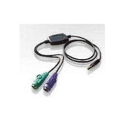 ATEN USB 2xPS/2 átalakító, billentyű egér, vezetékes