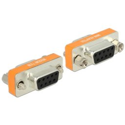 Delock adapter Null Modem Sub-D 9 tűs női/női Sub-D adapter