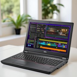Prémium Workstation Fujitsu Celsius H780 i7-8750H/32GB/512SSD/NVIDIA P600 4GB/4G/15,6" Laptop