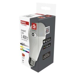 LED izzó GoSmart A65 / E27 / 14 W (94 W) / 1 400 lm / RGB / dimmelhető / WiFi