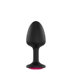 Marc Dorcel Anál plug belső mozgó golyóval 7,9 cm piros kristály