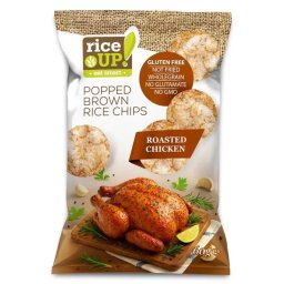 Rice Up! Chips Sült csirke ízesítésű 60 g