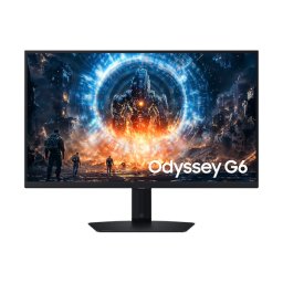 SAMSUNG Gaming 350Hz IPS monitor 27" Odyssey G6 G60F QHD (2560 x 1440), 16:9, 350 cd/m2, 1ms, Display Port, HDMI